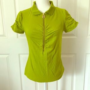EUC Michael Kors Zipper Top